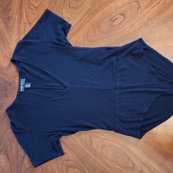 FOREVER21 black bodysuit - Picture 2 of 10